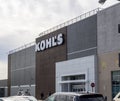 Department store Kohl`s exterior Royalty Free Stock Photo