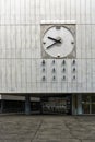 Department store (Prior) in Bratislava with clock and carillon