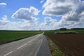 France: Runaway roads Royalty Free Stock Photo