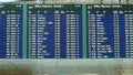 Departure board