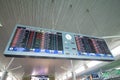 Departure Board at airport