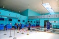 Departure hall at the Harry Mwanga Nkumbula International Airport in Zambia