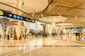 Departure hall of Menara Airport in Marrakesh. Morocco Royalty Free Stock Photo