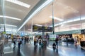 Departure terminal at Barcelona international airport, Spain