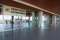 Departure Terminal Dalaman Airport in Turkey Royalty Free Stock Photo