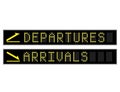Departures Arrivals Led Signs