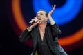 Depeche Mode, Dave Gahan during the performance