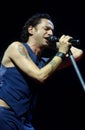 Depeche Mode, Dave Gahan during the performance