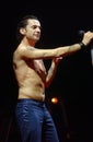 Depeche Mode, Dave Gahan during the performance