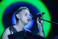 Depeche Mode Live - Martin Gore Royalty Free Stock Photo