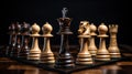 Depicting the convergence of chess competition and business strategy,