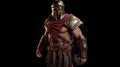 The ancient Greek god war Ares Royalty Free Stock Photo
