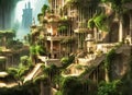 Hanging Gardens depiction