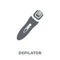 Depilator icon from Hygiene collection.