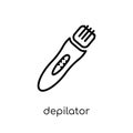 Depilator icon from Hygiene collection.