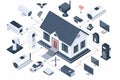 Deploy digital cameras with learning models to enhance real-time surveillance and protective measures for home safety.