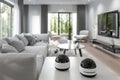 Deploy a high-definition wireless security camera system in your smart home for enhanced security with audiovisual and alarm featu