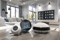 Deploy a high-resolution alarm system with wireless cameras in your networked home, observing and recording seamlessly.
