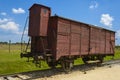 Deportation Wagon at Auschwitz Birkenau