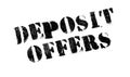 Deposit Offers rubber stamp