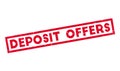 Deposit Offers rubber stamp