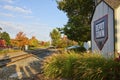 Depot Town Railroad in Autumn Light, Ypsilanti Michigan