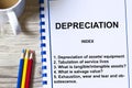 Depreciation