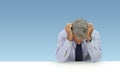 Depressed businessman Royalty Free Stock Photo