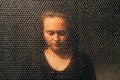 Depressed woman textured art portrait darkness