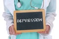 Depression depressed burnout ill illness healthy health doctor