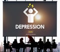 Depression Headache Stress Disorder Illness Concept Royalty Free Stock Photo