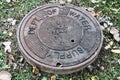 Dept of Water Supply Manhole Cover