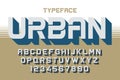 The Depth vector decorative font design, alphabet, typeface, typ