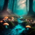 Glowing Mushrooms: Secrets of the Dark Forest