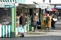 The well-known green market Viktualienmarkt in Munich, Bavaria, Germany Royalty Free Stock Photo