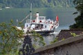 The steam-boat Gisela in Gmunden near lake Traunsee Salzkammergut, Upper Austria, Austria