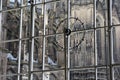 Cologne Cathedral seen through the windows of the main train station Royalty Free Stock Photo