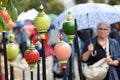 The pottery market in Gmunden Upper Austria, Austria