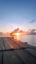 Derawan island Morning Royalty Free Stock Photo