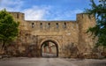 Derbent city wall Royalty Free Stock Photo