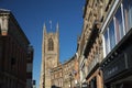 Derby, Derbyshire, UK: October 2018: Derby Cathedral of All Saints Royalty Free Stock Photo