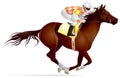 Derby, horse race Royalty Free Stock Photo