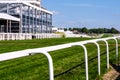 Derby Horse Racing Course Or Track Home Straight