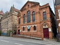 Trinity Baptist Church on Green Lane. A Victorian Baptist Chapel built in 1879. Derby, UK, September 16, 2023.