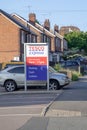 Tesco Express Sign in Sunnyhill Derby, Derbyshire,United Kingdom Royalty Free Stock Photo