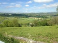 Derbyshire countryside Royalty Free Stock Photo
