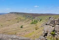 Derbyshire Peaks Stanage Edge England Royalty Free Stock Photo