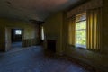 Derelict Bedroom - Abandoned Dunnington Mansion - Farmville, Virginia