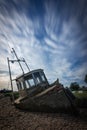 Derelict Boat on Mud 2