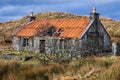 A derelict cottage on the Isle of Scalpay in the Outer Hebrides.